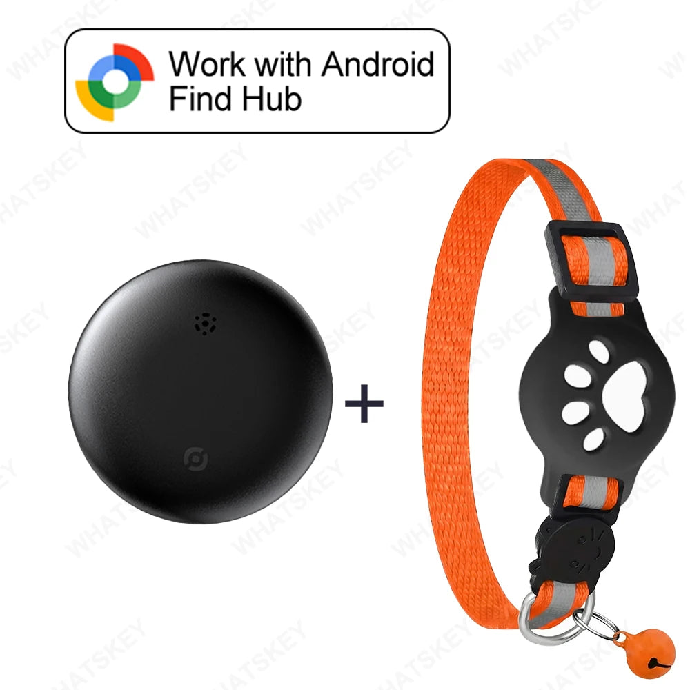 Adjustable Pet Collar Gps Tracker Google Find My Android Finder Location Tracker Kits Pet Supplies Cat Pet Electronic Devices