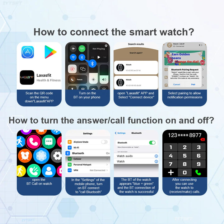 H9 New Smart Watch 2.01 Inch HD