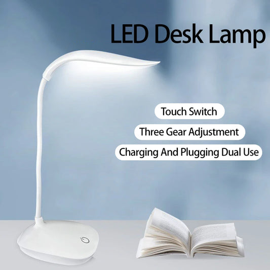 Tragbare LED-Leselampe – dimmbar & USB-aufladbar