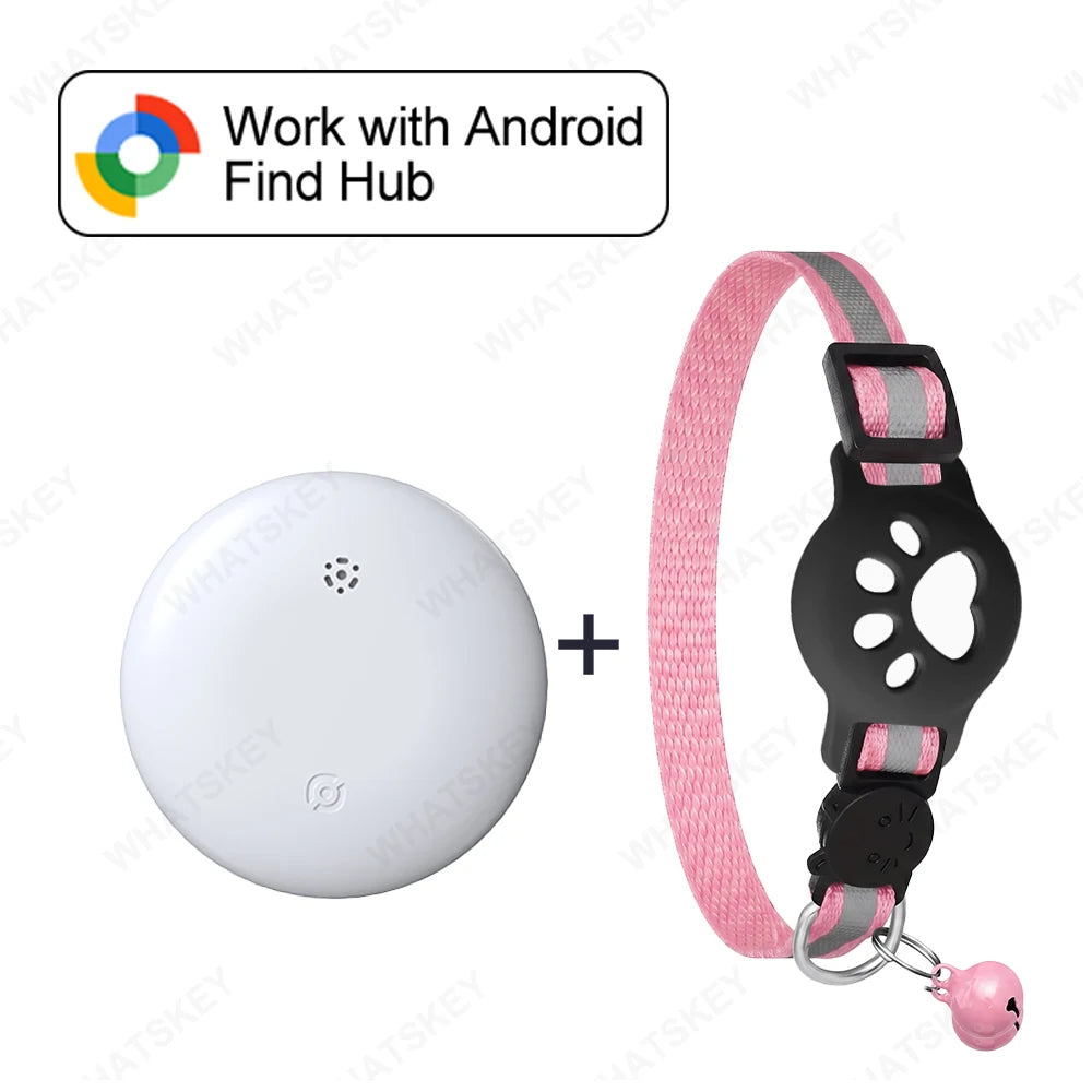 Adjustable Pet Collar Gps Tracker Google Find My Android Finder Location Tracker Kits Pet Supplies Cat Pet Electronic Devices