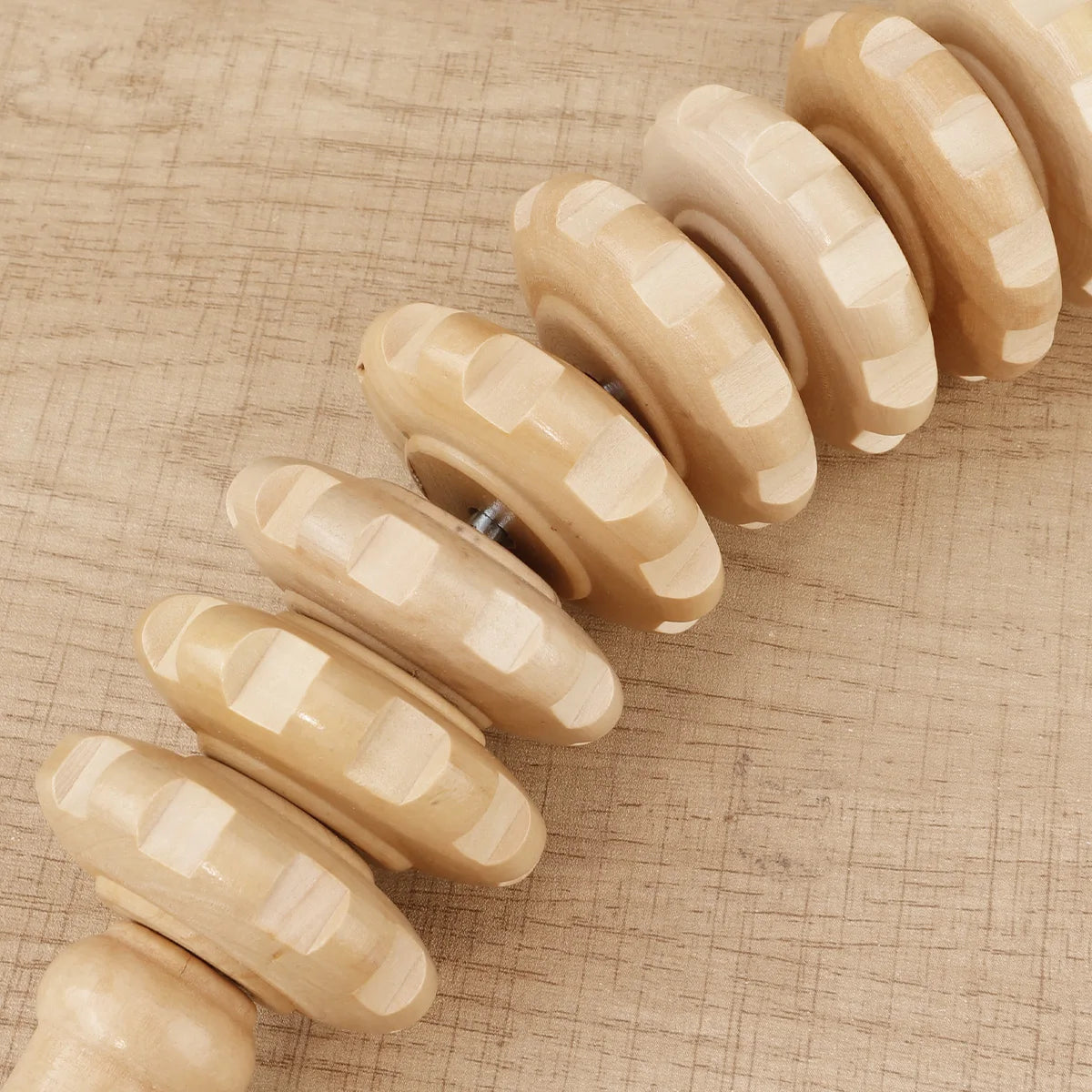 Holz-Massageroller für Muskeln