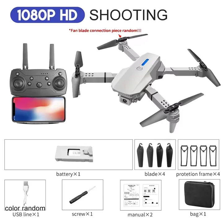 Drone KBDFA 2025 E88 Professional Wide