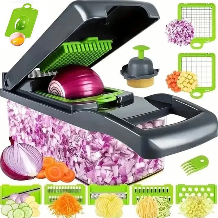 6 in 1 Multifunctional Vegetable Chopper Grate Food Handle