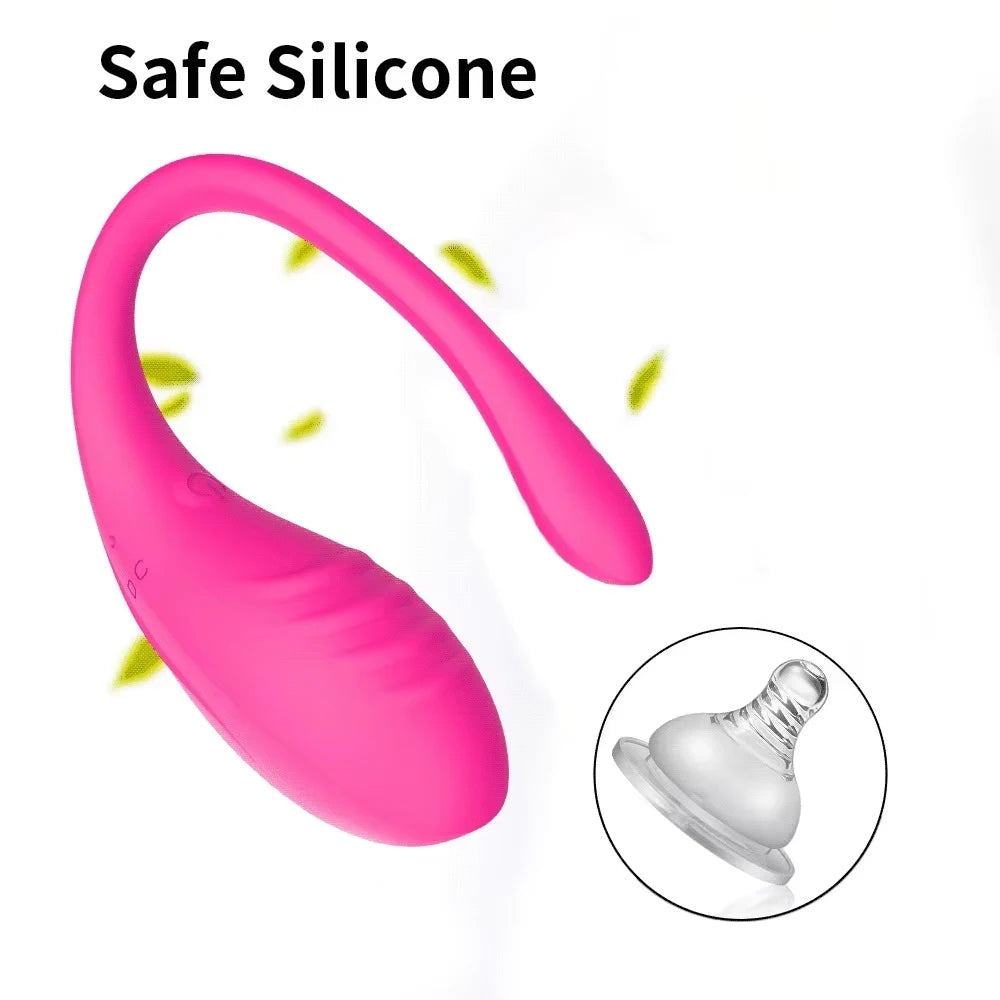 9 Speed APP Controlled Vaginal Vibrators G Spot Anal Vibrating Egg Massager Wearable Stimulator Adult Sex Toys for Women Couples