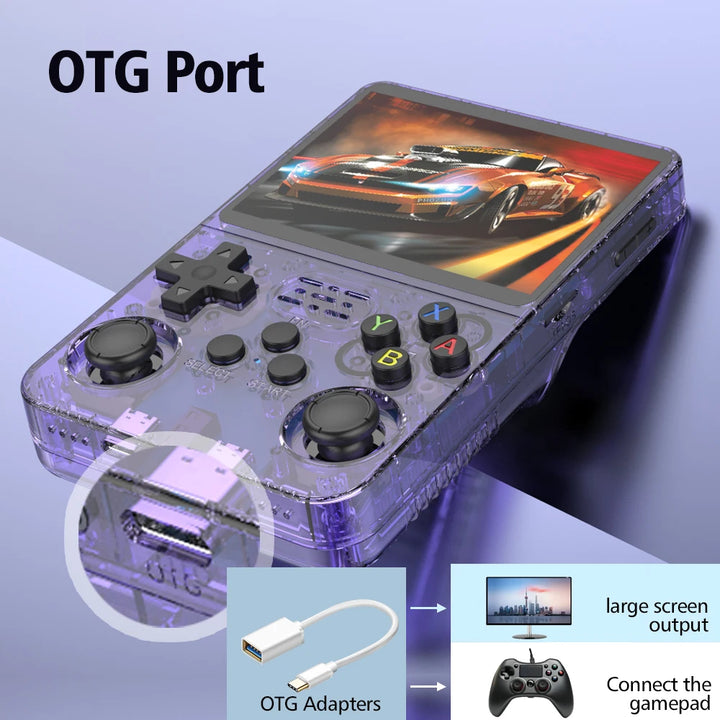 Retro Handheld Video Game Console Linux System 3.5 64GB Games