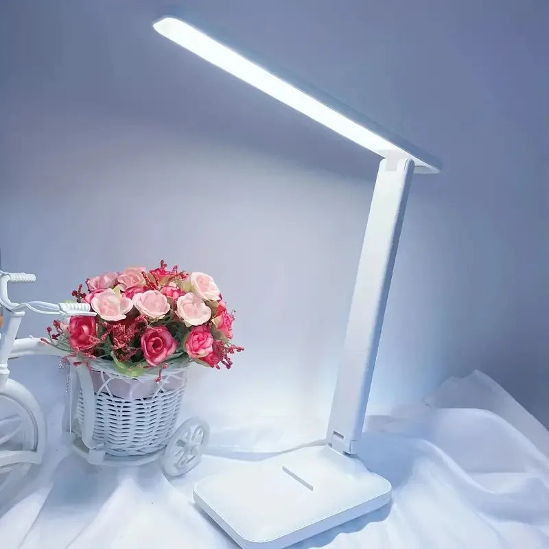 Aufladbare LED-Nachttischlampe – Touch & dimmbar