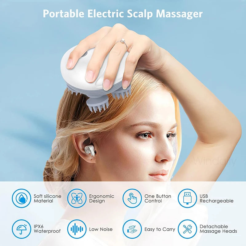 Elektrischer Kopfhaut-Massager